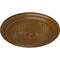 Ekena Millwork Trinity Ceiling Medallion (Fits Canopies up to 3"), Hand-Painted Smokey Topaz, 22"OD x 1 3/4"P CM22TNSTF - alternate 4
